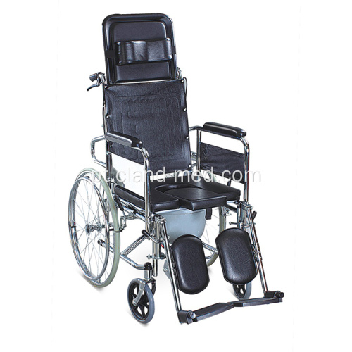 Cadeira de rodas médica higiênico Commode